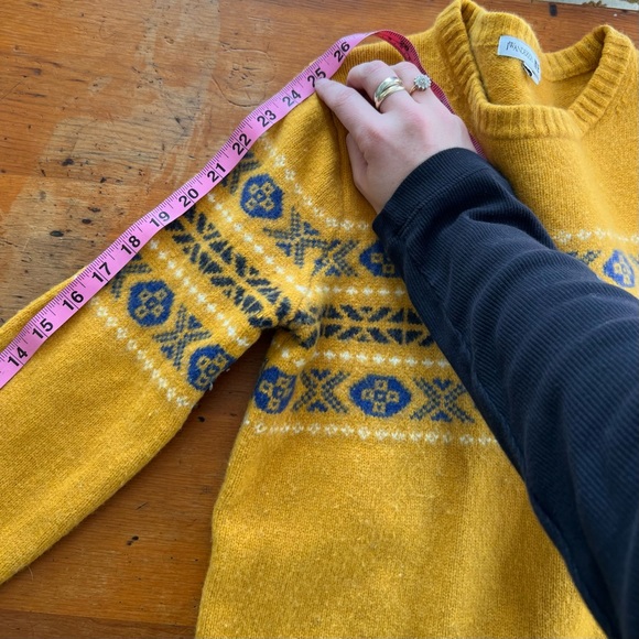 JW Anderson x Uniqlo Wool Fair Isle Sweater Size Medium - Picture 6 of 7